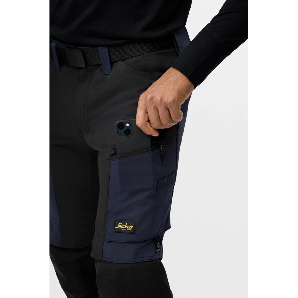 Snickers 6318 AllroundWork 4-Way Stretch Trousers Khaki Green