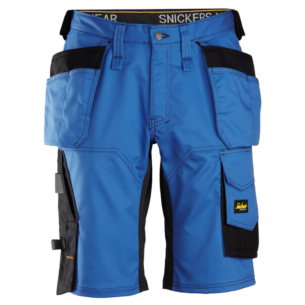 Snickers 6151 AllroundWork, Stretch Loose Fit Holster Pockets Work Shorts Various Colours