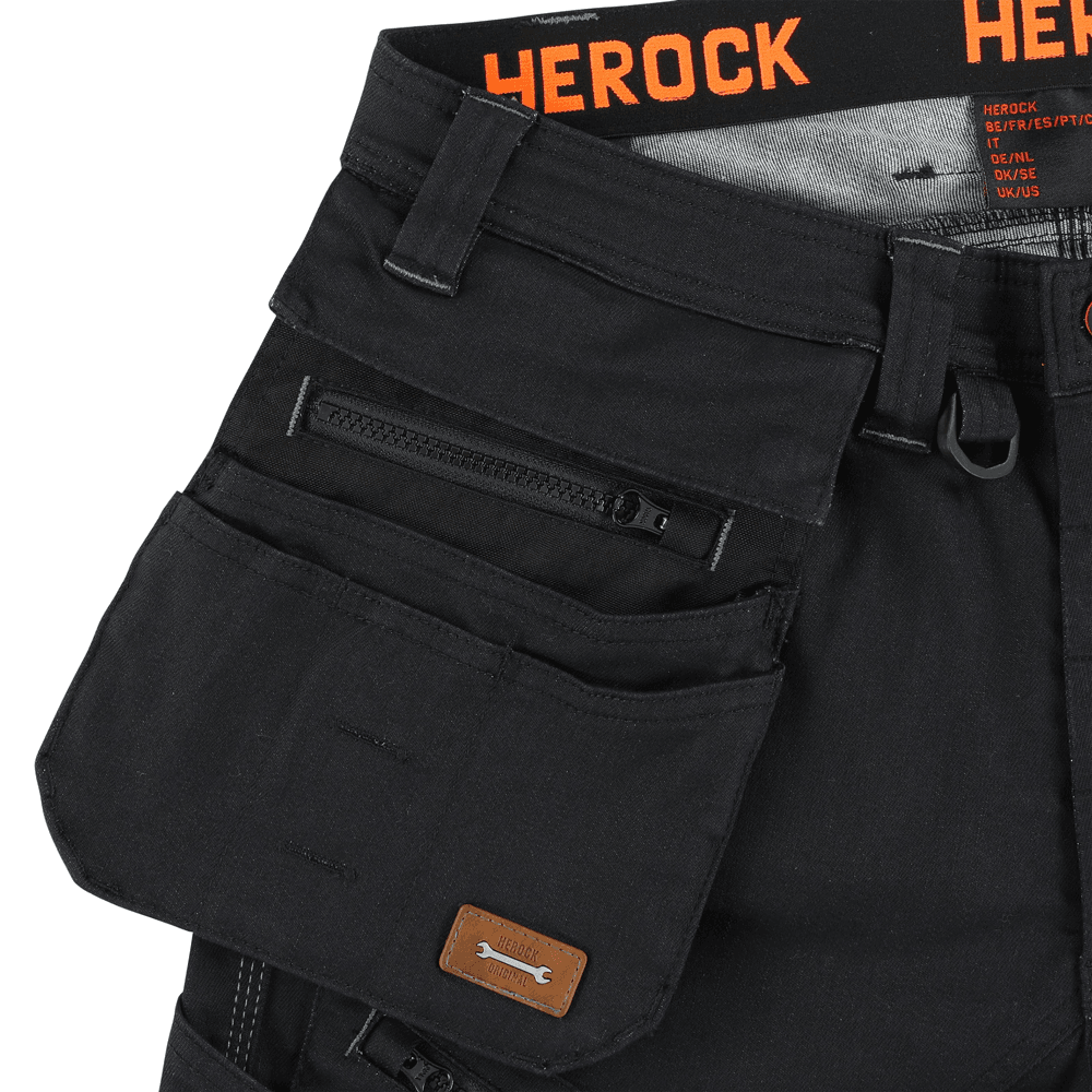 Herock Linx Slim Fit Stretch Kneepad Detachable Holster Pocket Jeans Trouser